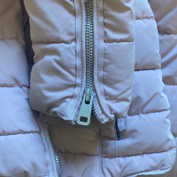 Zara jacket warm lining Inner Faux Fur Collar Inner Knit Zipped Cuffs - Picture 11 of 13